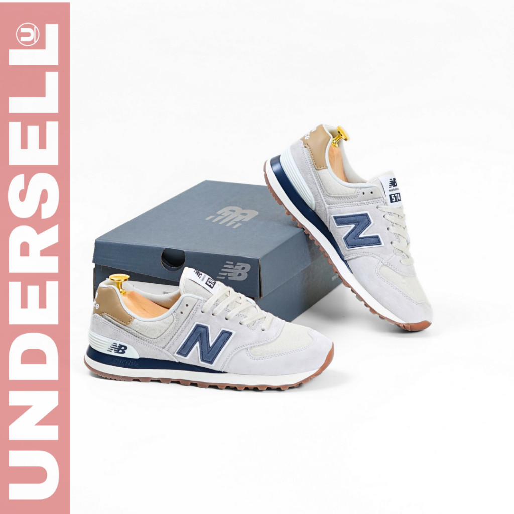 Sneakers 574 Beige Navy ML574LGI
