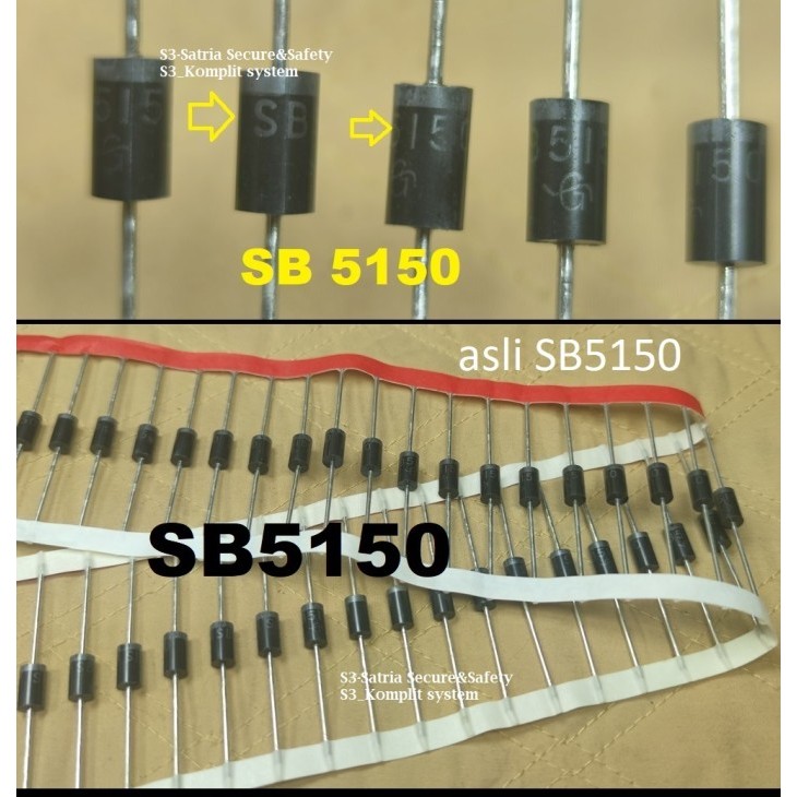 DIODA SB5150 SB 5150 diode MBR5150 SR5150 SR MBR