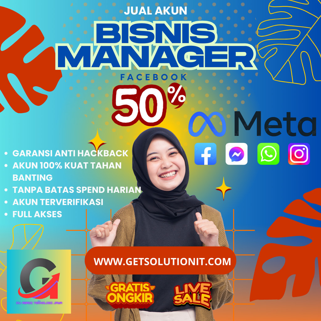 akun fb reinstated v1 + 1 akun bm verif + 1 akun iklan Optimal Di 2025