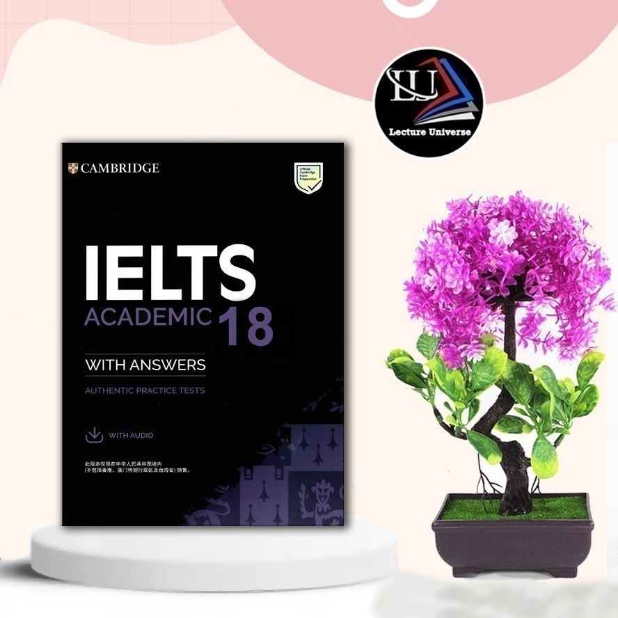 Cetak Buku Cambridge IELTS 18 Academic Student's Book