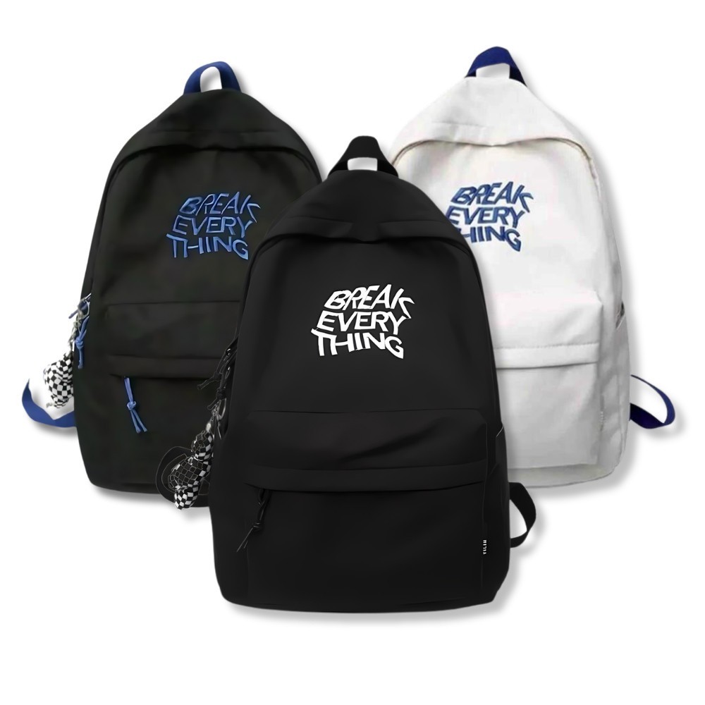 [PREMIUM ORIGINAL] NANI Tas Ransel Sekolah Cewek Cowok Tas Gendong Bahan Kanvas Tas Sekolah Smp Sma 