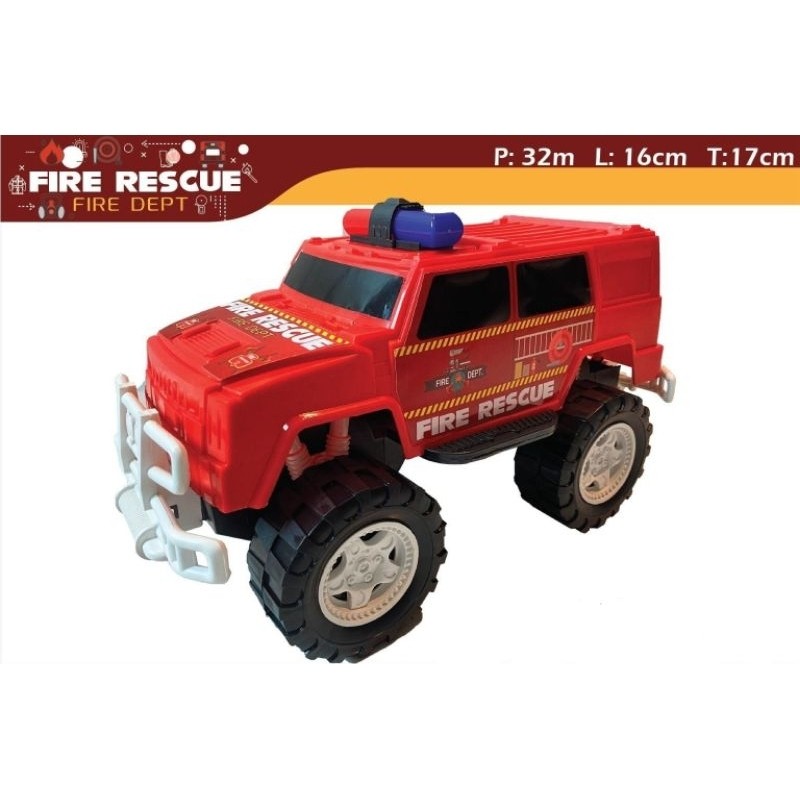 Mainan Anak Mobil Mobilan Pemadam Kebakaran PMK Besar
