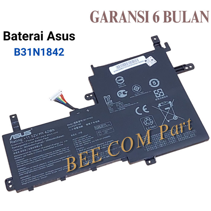 Baterai Laptop For Asus VivoBook 15 M513U M513UA M513 M513I M513IA B31N1842 -BEE