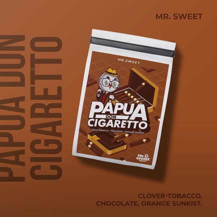 

Kopi Arabika PAPUA DON CIGARETTO 200g | Single Origin Specialty Coffee - 100g, Biji Sangrai