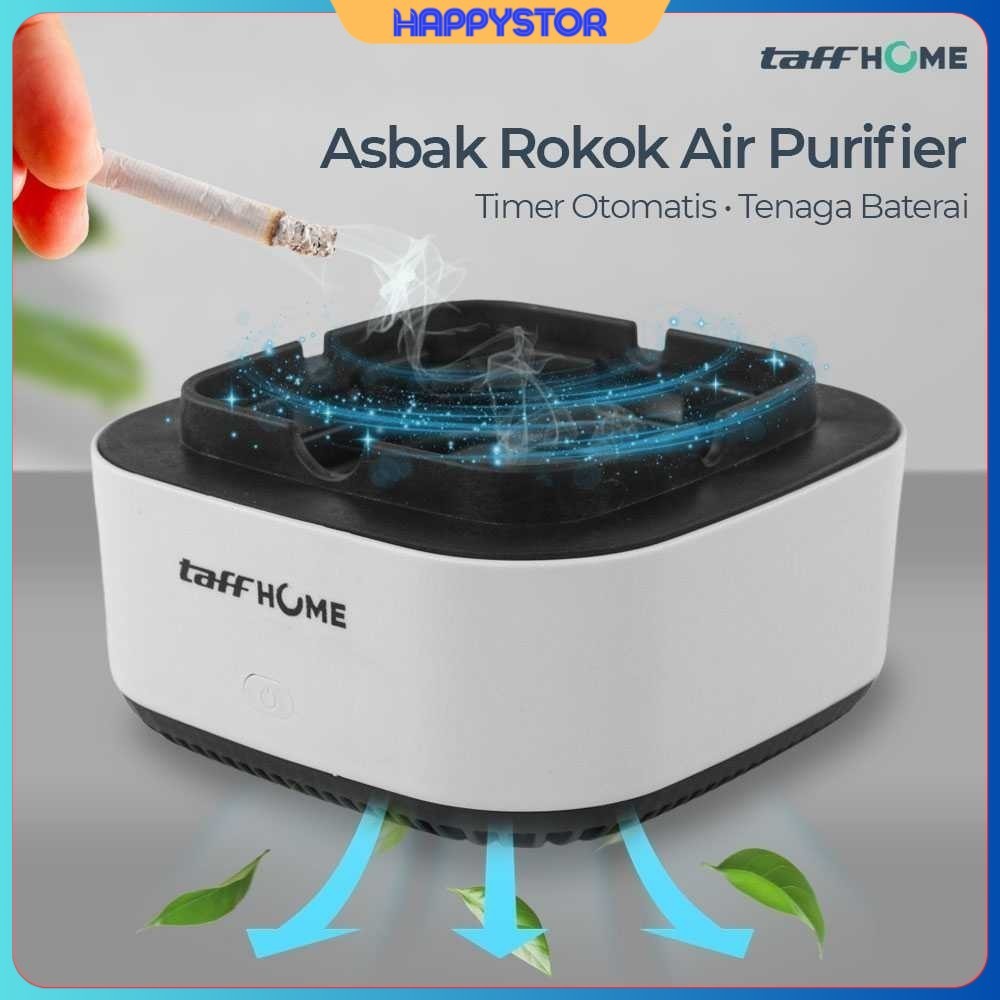 TaffHOME Asbak Rokok Air Purifier Filter Cigar Ashtray - LM-2202