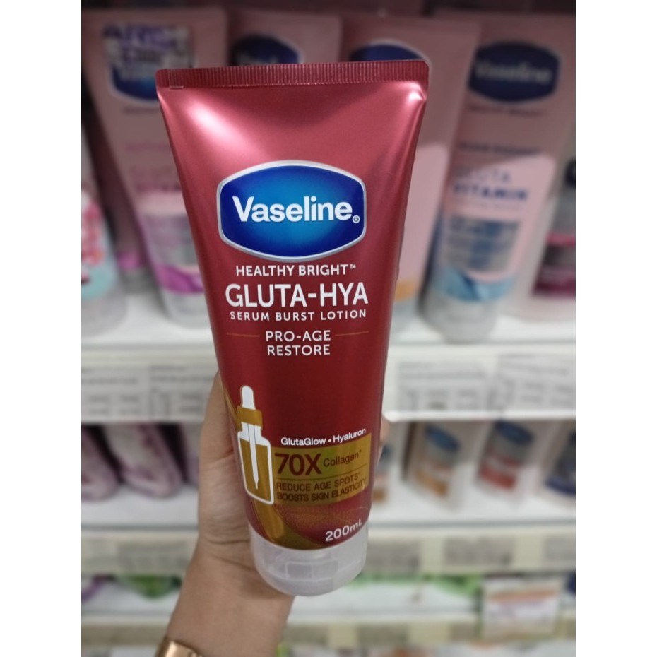 VASELINE HAND BODY 200ml GLUTA HYA PROAGE