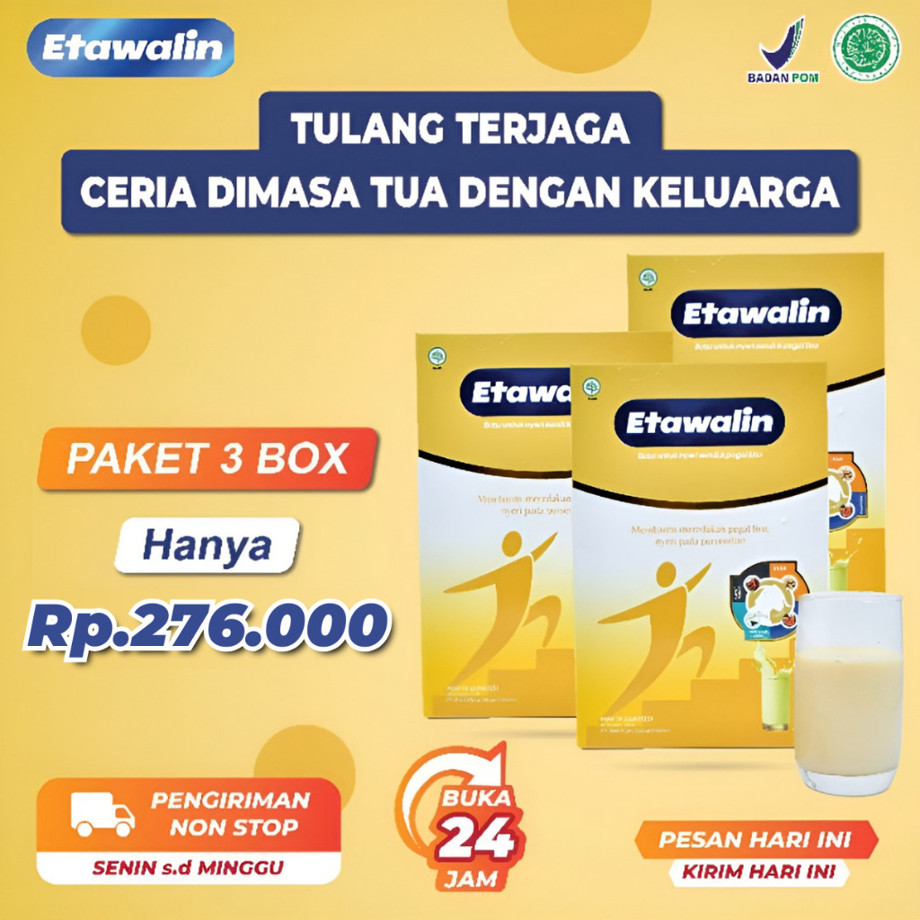 

Etawalin Susu Sendi dan Asam Urat Official Paket 3 Box