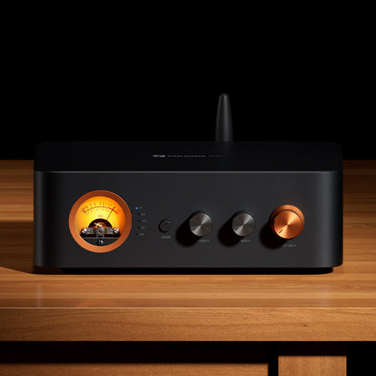 Fosi Audio Amplifier 2.1 Channel DAC Bluetooth VU Meter High Power - MC351