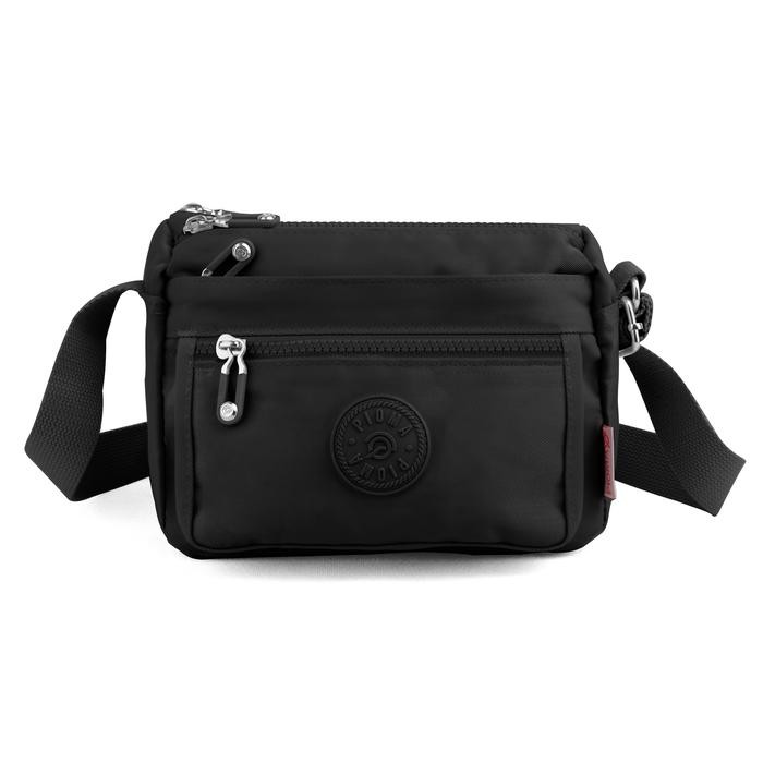 TERBARU TAS SELEMPANG WANITA TAS KERJA TAS SELEMPANG KANTOR PIOMA VERA - Hitam