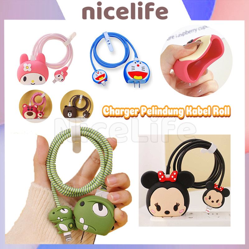 Set Pelindung Kabel / Set Pelindung Kabel Charger Hp / Cover Charger Hp