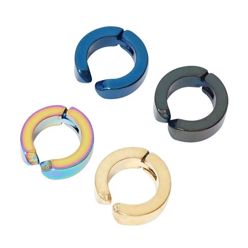 Anting Jepit Polos / Anting Palsu Tanpa Tindik / Anting Model Korea Pria Wanita