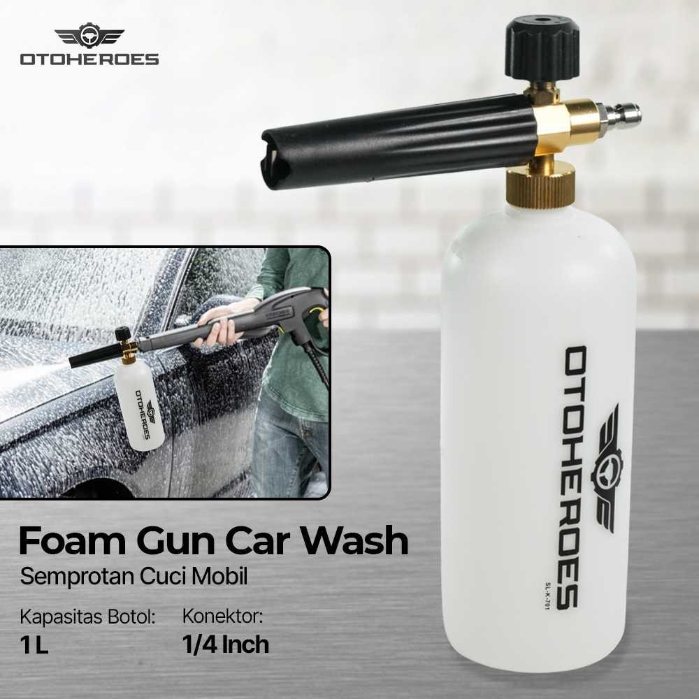 Tabung Semprotan Busa Cuci Mobil Motor Car Styling Foam Gun Car Wash / Alat Cuci Motor Mobil Sabun S