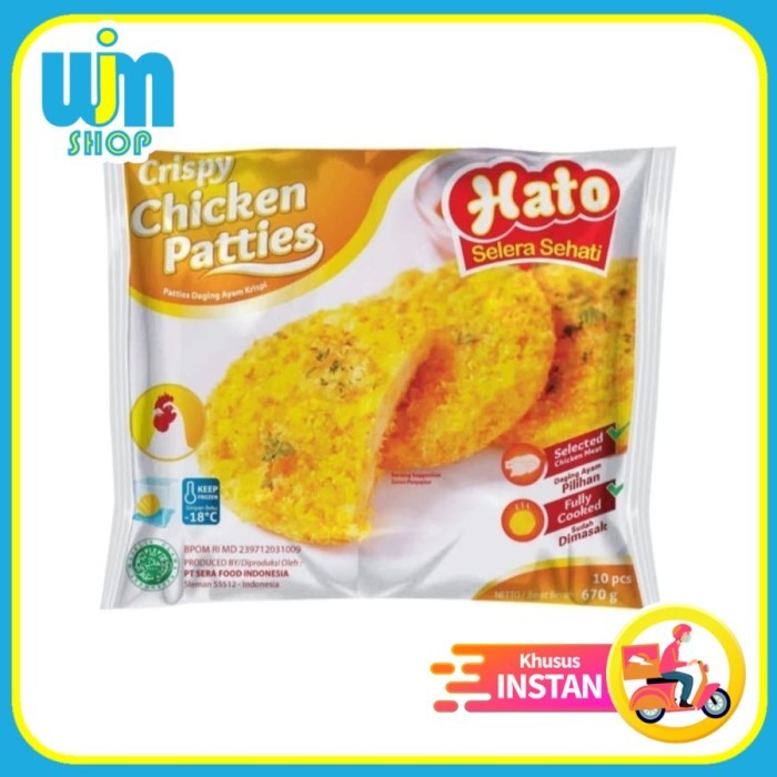 

Hato Crispy Chicken Patty 670gr WJM