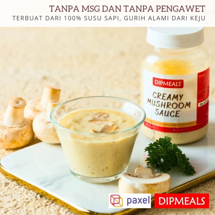 

New Arrival Creamy Mushroom Sauce Dipmeals