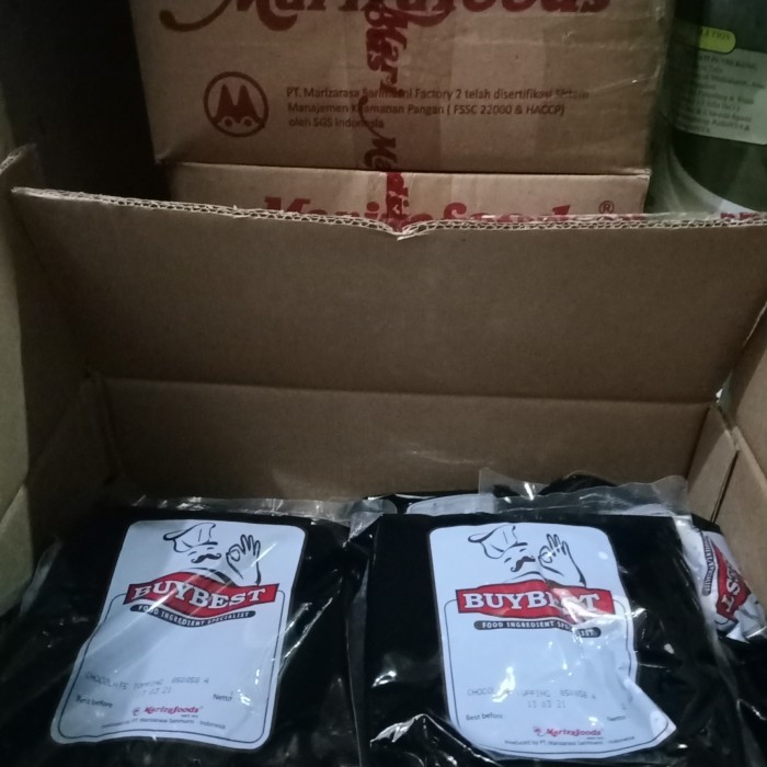 

✨TERLARIS -Mariza Buybest Cokelat Topping 1 Kg