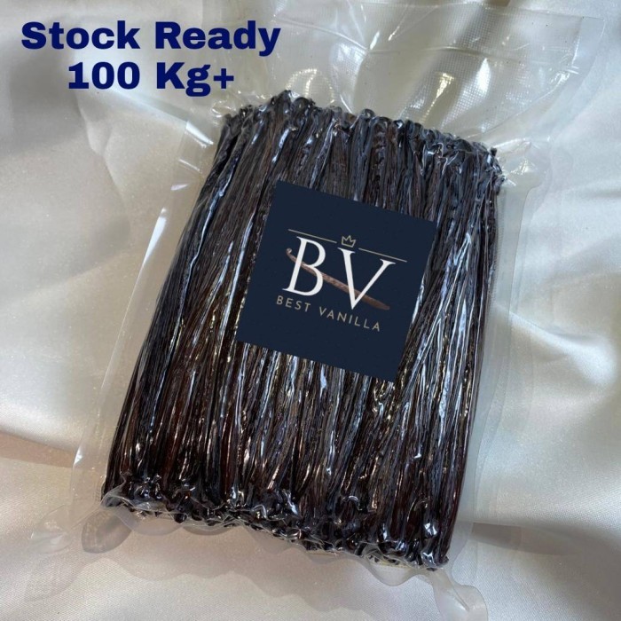 

✨TERLARIS -Vanilla Beans Tahitians Gourmet 1Kg (Biji Vanila 100% ORGANIK) - Grade B, 15-16 cm
