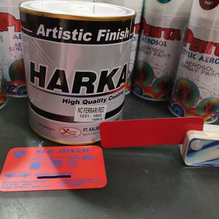 cat merah ferrari red 1kilo