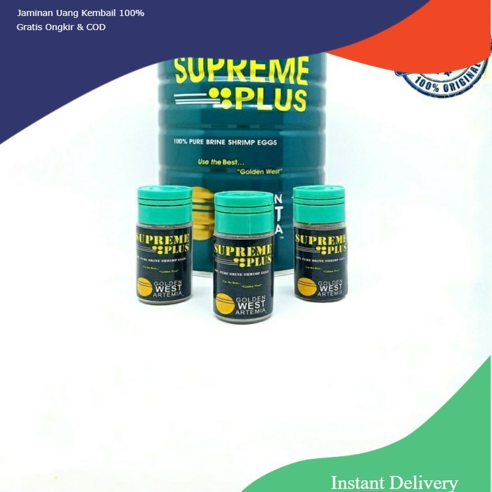 Artemia Supreme Plus Repack SupremePlus Golden West Artemia Kultur