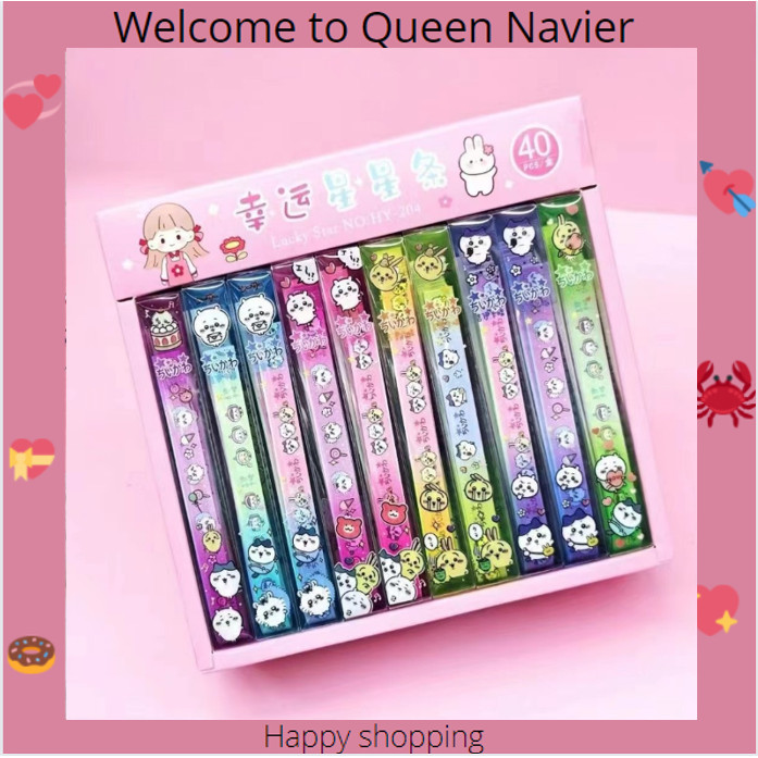 

QN - Kertas origami bintang - Star paper Sanrio