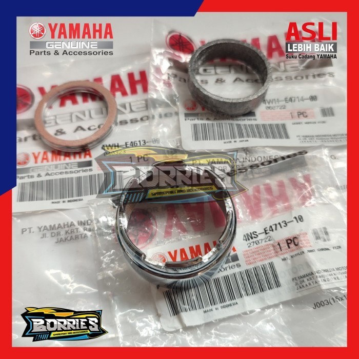 Mur Ring Cincin Set Paking leher knalpot f1 f1z f1zr Original berkualitas