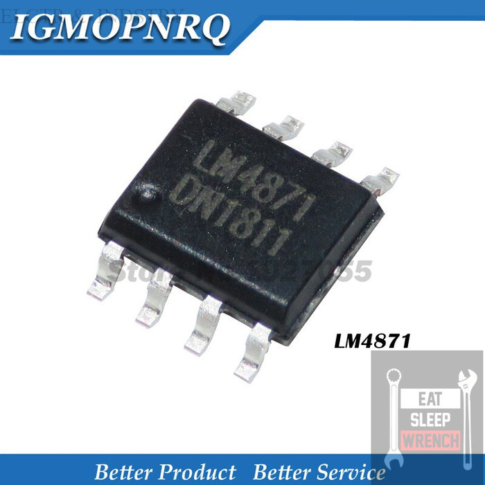 LM4871MX LM4871 LM4871T SOP8 SMD - Transistor IC dan mosfet