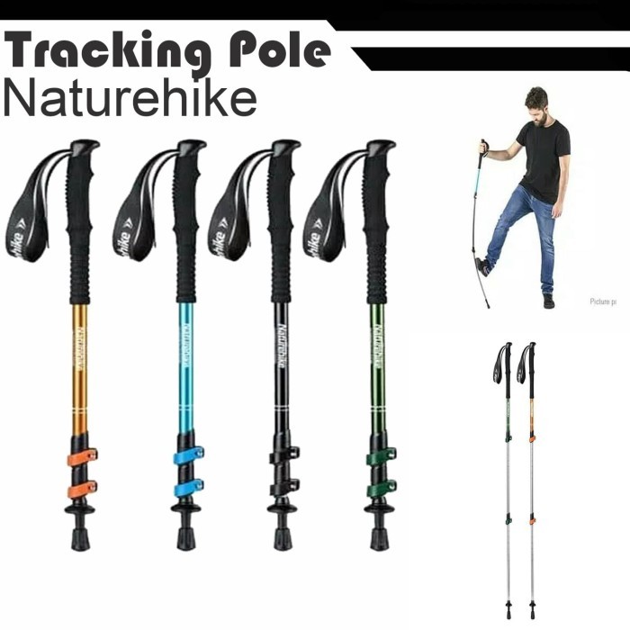 Trekking pole naturehike NH17D001-Z 135 cm