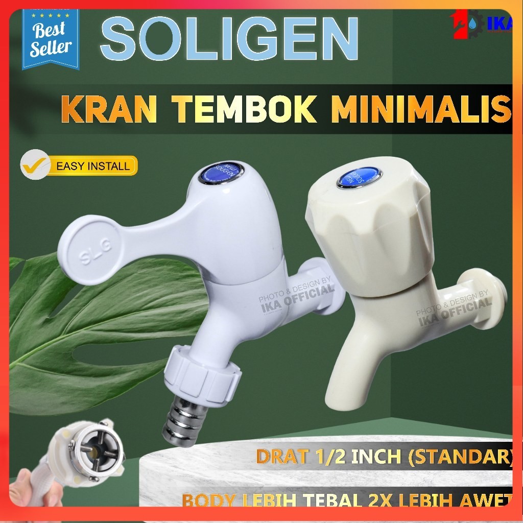Keran Kran AIR TEMBOK Kran Air Plastik PVC Keran Air Cuci Piring KRAN Tembok MAHKOTA DAN ENGKOL Kran