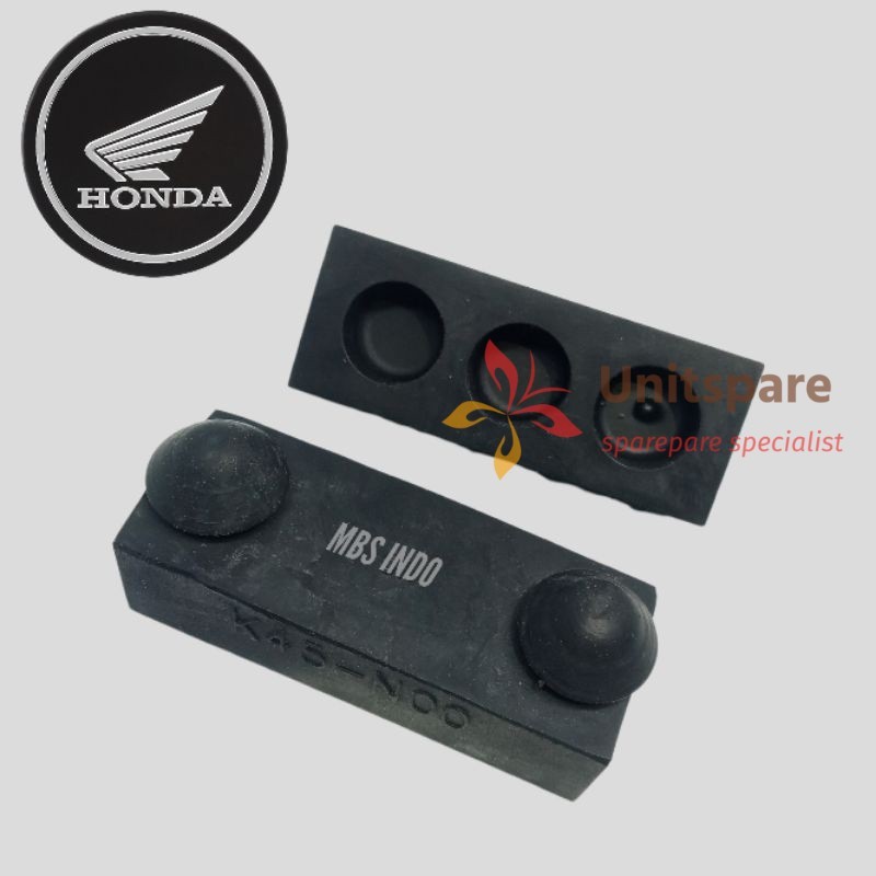 Rubber Damping Vibration HONDA ORIGINAL /karet bantalan jok Karet Jok Honda Win Tiger GL Mega pro c7