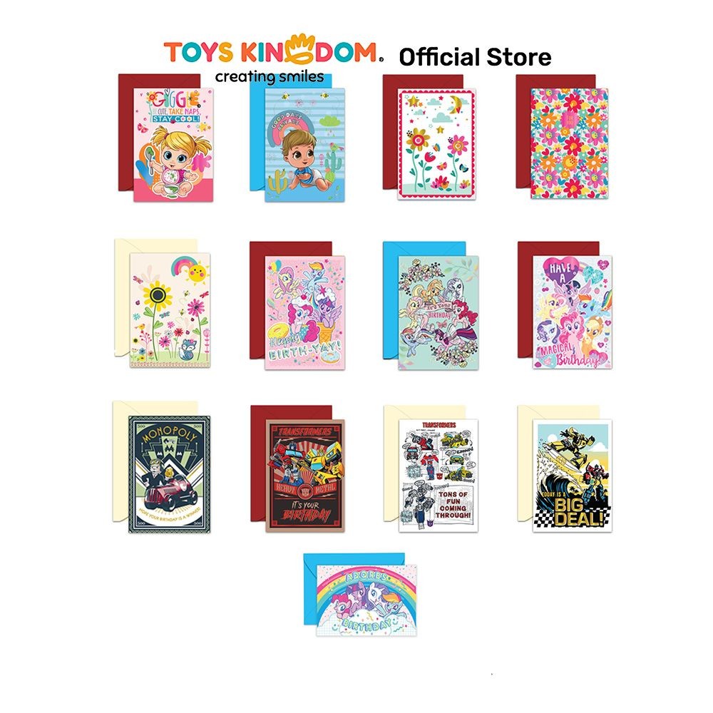 

Toys Kingdom Something Sweet Kartu Ucapan Karakter Gc2618 Random Greeting Card Kartu Selamat Ulang Tahun Birthday Cards Aksesoris Kado