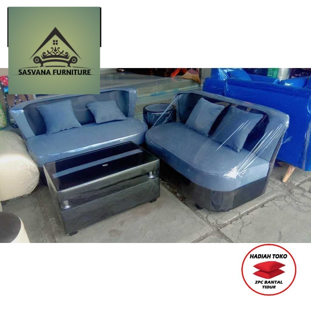 (FREE BANTAL TIDUR) Sofa minimalis sofa murah kualitas premium free PUK  CIREBON SASVANA FURNITURE