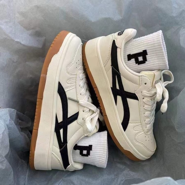 G88mall Sepatu Wanita Sneakers Bahan Kulit PU Premium 326