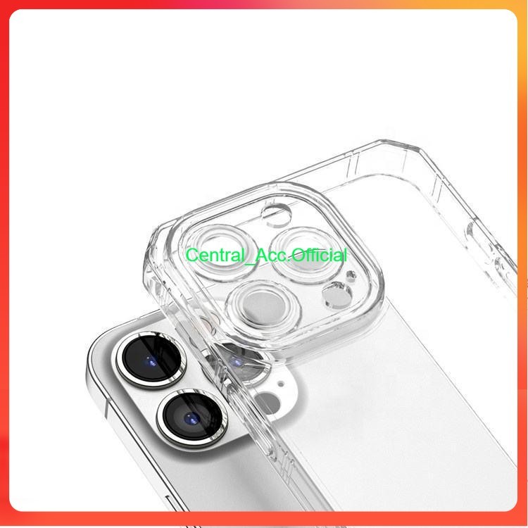 [ Case Bening Samsung A7 2018 / A8 2018 ] Softcase Space Bening Airbag + Protector Kamera Good Quali
