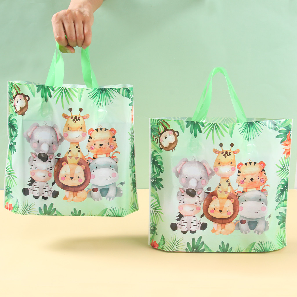 

Jungle Animal Handbags Jungle Safari Theme Packaging Bags Birthday Party Gift Bags Boys Kids Party Supplies Birthday Party Decor
