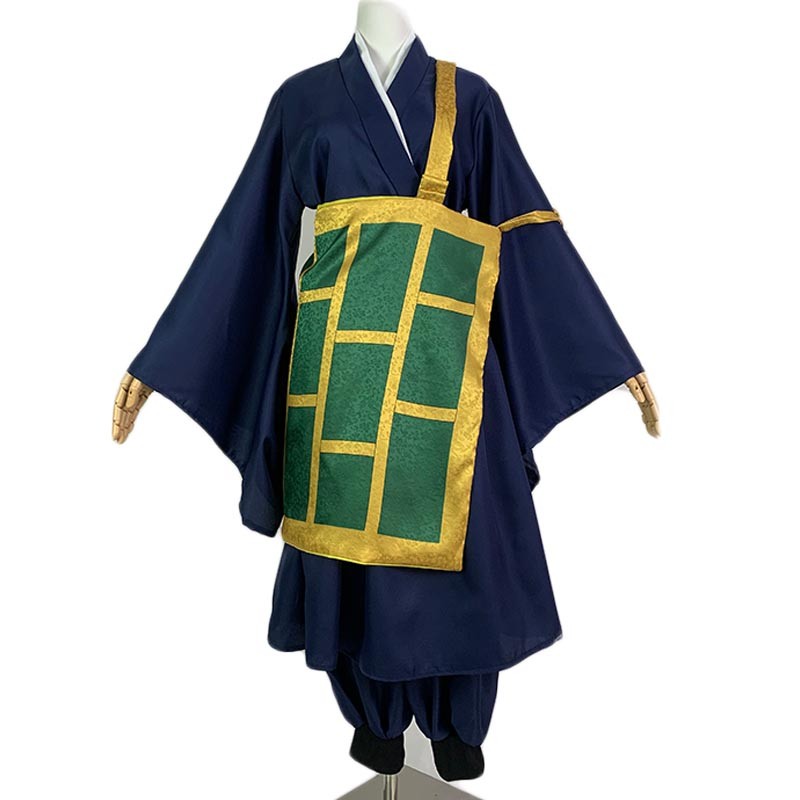 Geto Suguru Cosplay Costume Black Blue kimono School Uniform Anime Clothe Halloween Costumes For Wom
