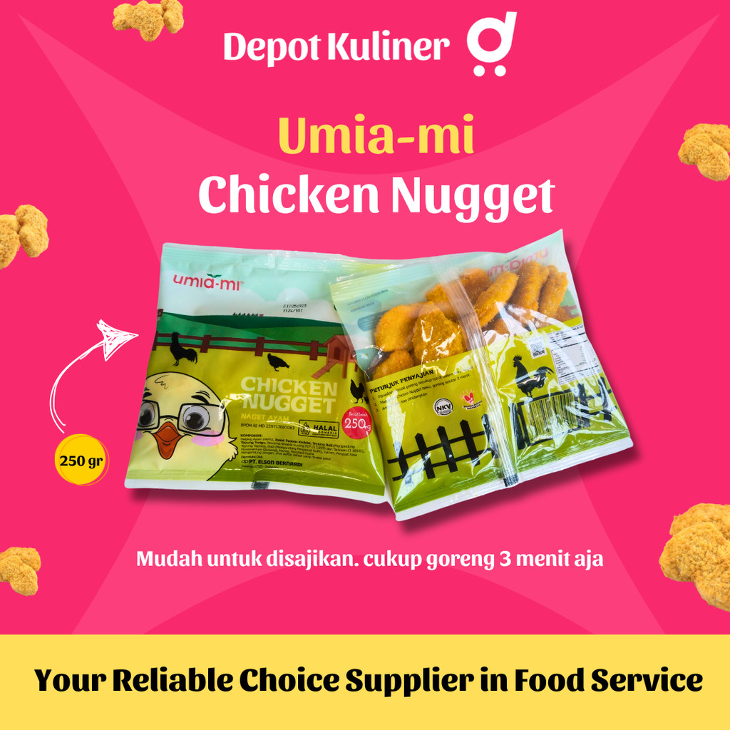 

Umiami Chicken Nugget 250g Naget Ayam