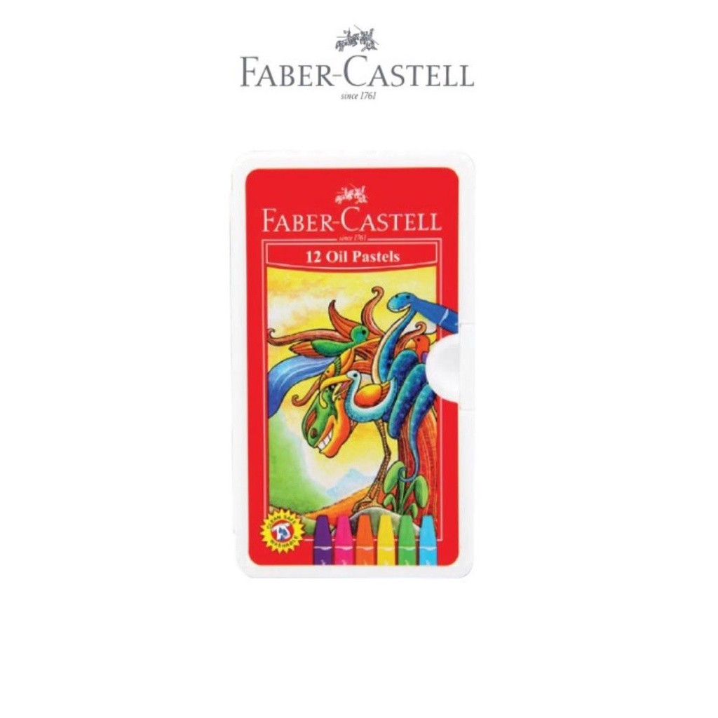 

Faber-Castell Krayon Minyak Hexagonal Oil Pastel 12