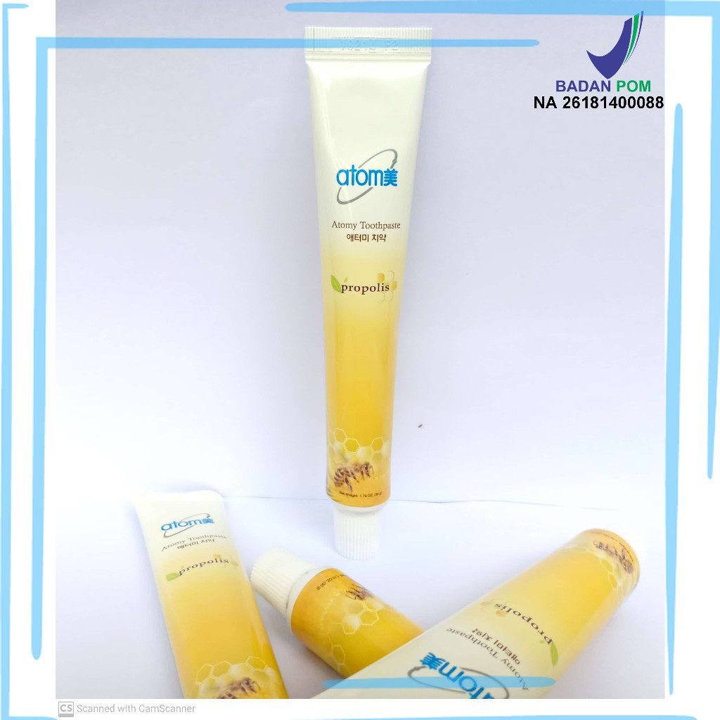 Atomy Toothpaste propolis 50gr 1 pc | atomy odol atomy | pasta gigi