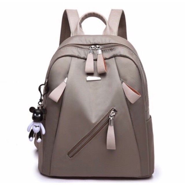 Tas Ransel untuk Wanita, Kulit PU Lembut Anti Pencurian Tas Ransel Perjalanan Tas Bahu Kasual untuk 