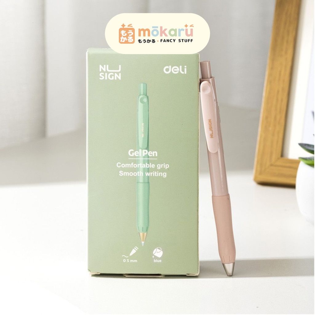 

Deli Gel Pen ENS576-BK / Pulpen Gel Warna Hitam Murah Berkualitas
