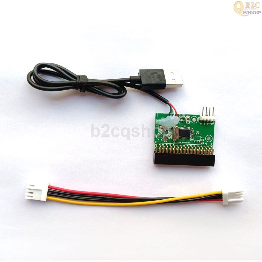 USB Cable to 3.5" 34pin FDD Floppy Disk Driver Interface Adapter PCB Converter Board driver board