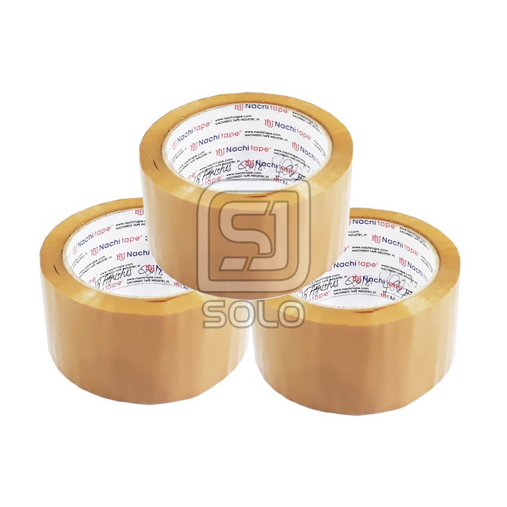 

Solasi Bening/Cokelat Nachi 90 Yard Isolasi 2 Inchi