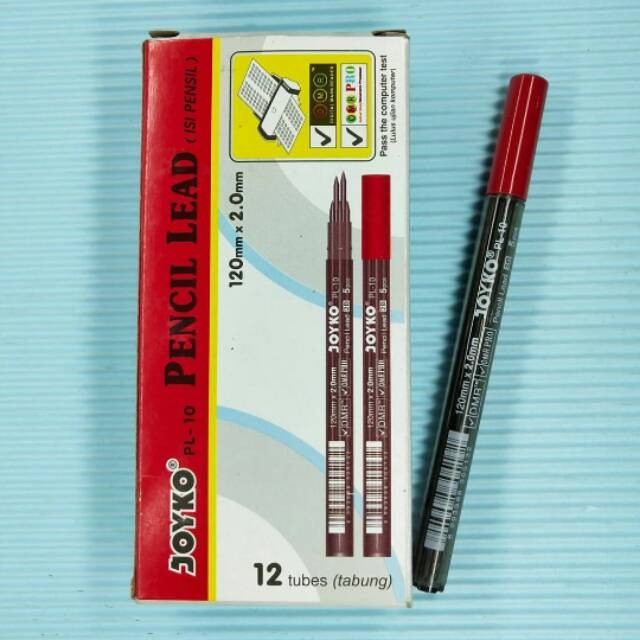 

[S_ATK] Isi Pensil Mekanik Joyko Pl10/Refil Pensil Mekanik