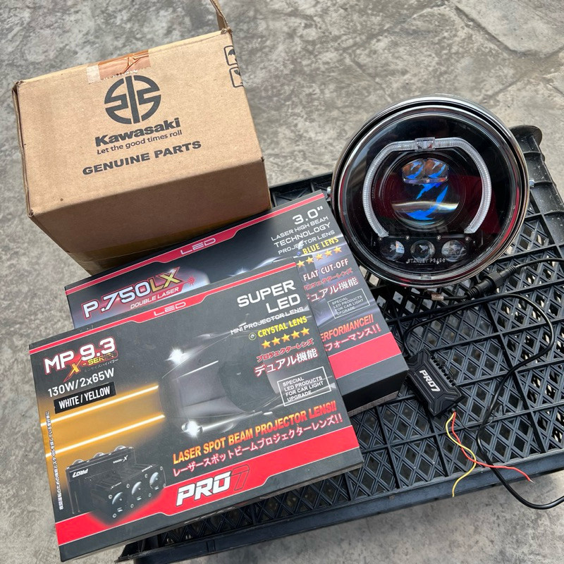 BATOK NINJA SS  DOBEL PRO BILED P750LX MINILASER MP 9.3