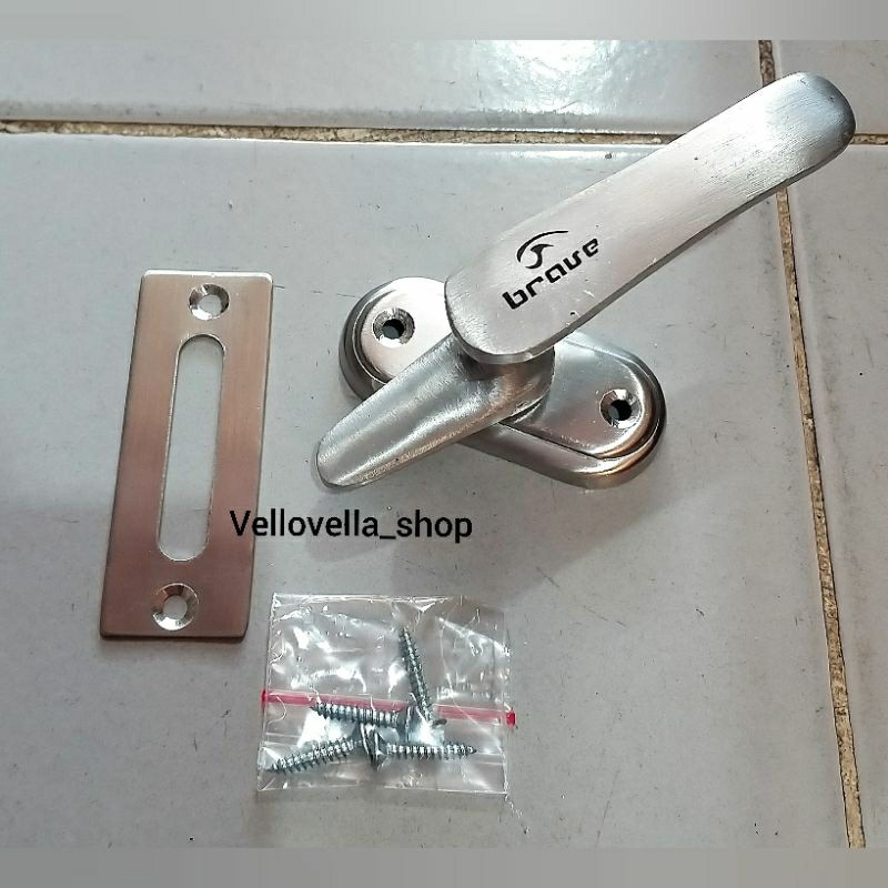 Handle Jendela / Slot jendela / grendel jendela / Rambuncis jendela BRAVE