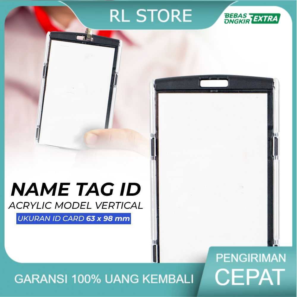 

REAP Name Tag ID Acrylic Model Vertical