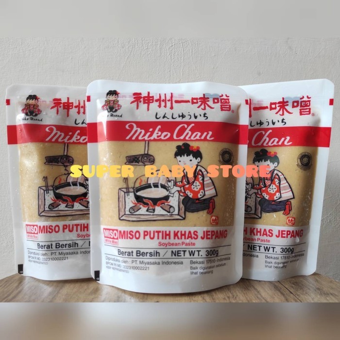 

Shinshuichi Miyachan Shiro Miso Paste- Pasta Miso- Tauco Jepang 300 gr
