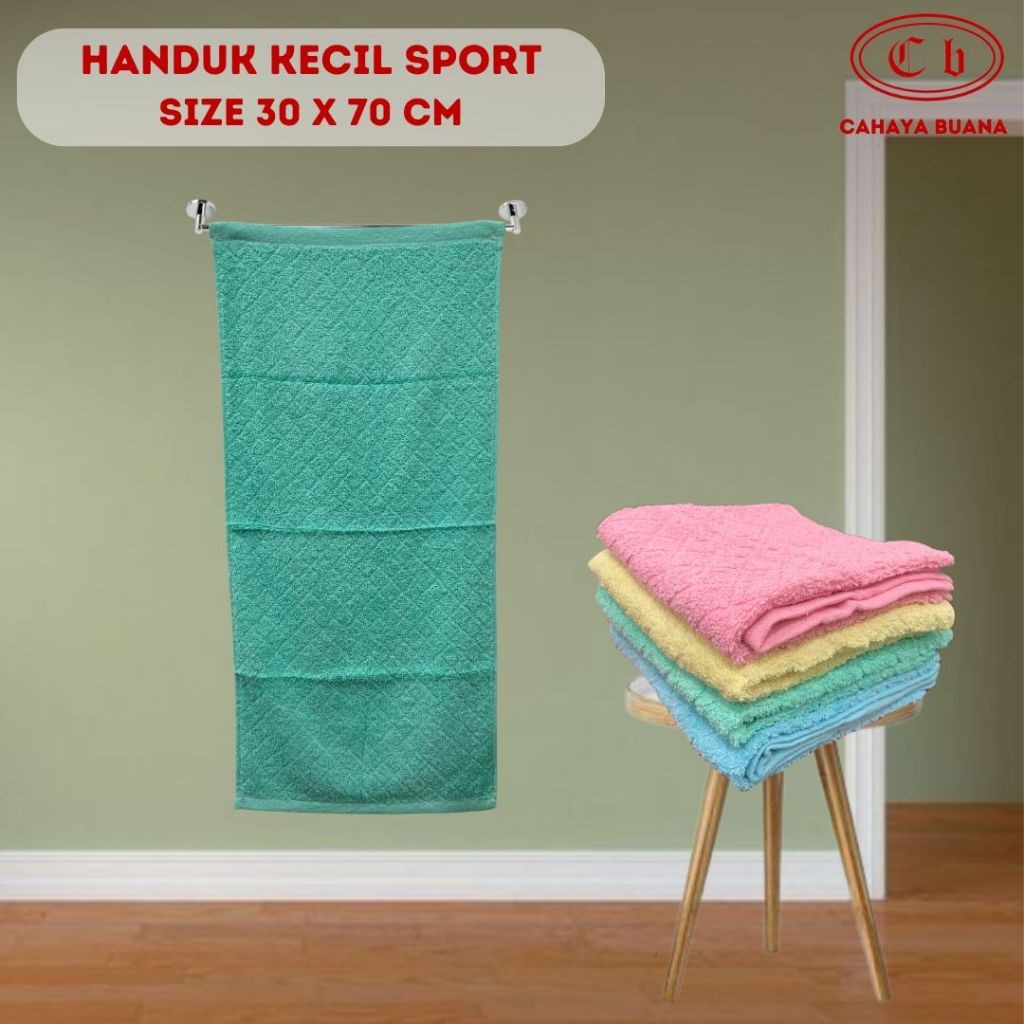 HANDUK KECIL ALLIE UK 30 X 70 CM HANDUK LEHER Motif POLOS