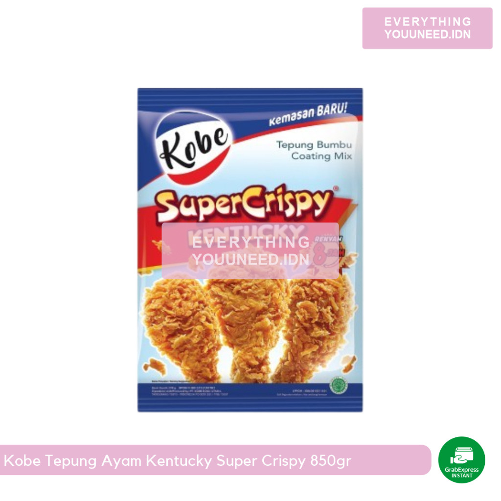 

Kobe Tepung Ayam Kentucky Super Crispy 850gr