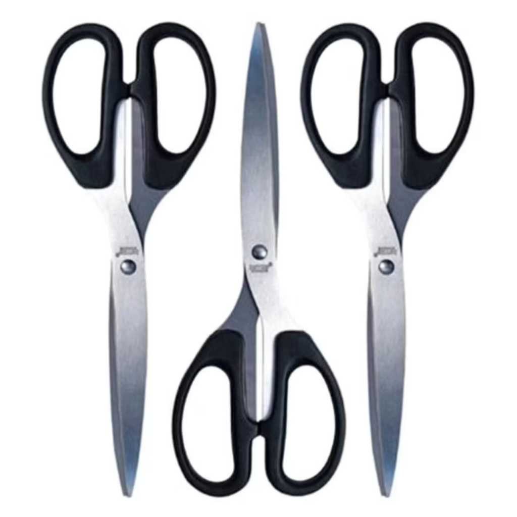 

Gunting Potong, Kertas ,Kain ,Serbaguna Stainless Anti Karat High Quality Besar Sedang Dan Kecil