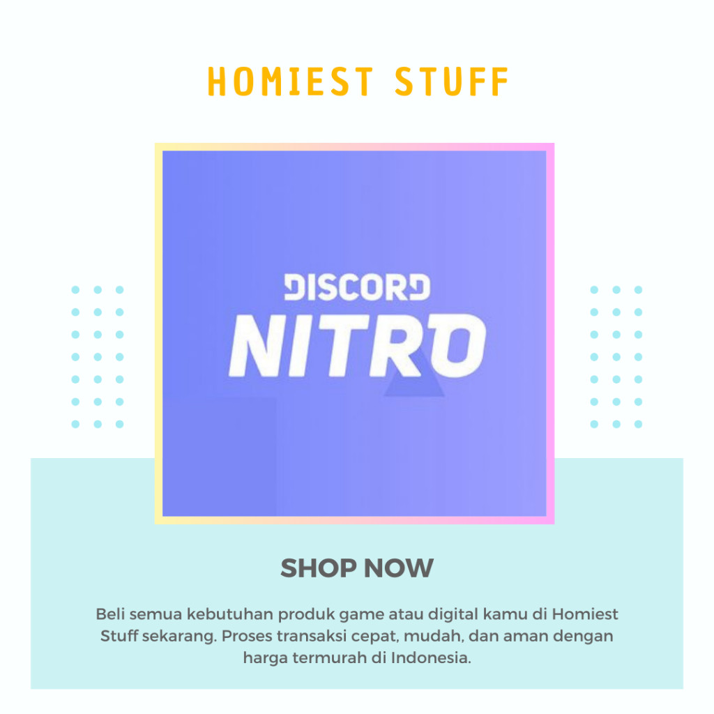 Discord Nitro 3 Bulan [Legally]